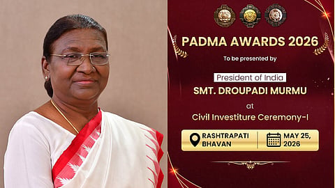 Padma Awards 2026: President Murmu to honor 131 personalities today; 19 women also included in the list.