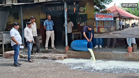 wardha fda raid goras bhandar tukaram mundhe action dairy sealed