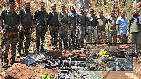 Naxal Weapon Factory Busted in Gadchiroli