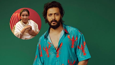 Riteish Deshmukh Emotional Memories legendary singer Asha Bhosle