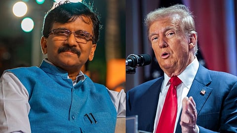 Sanjay Raut vs Donald Trump