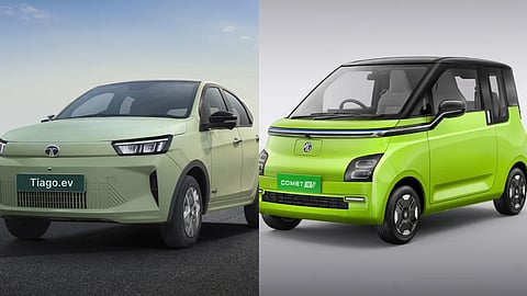Tiago EV vs Comet EV Electric Car Is Best Under a ₹7 Lakh Budget