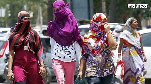 The temperature in Wardha has reached 47 degrees Celsius. The Meteorological Department has issued a red alert until May 25th, urging people to remain vigilant against the threat of a heatwave.