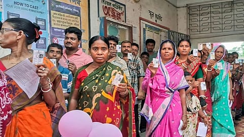 Repolling begins in Diamond Harbour and Magrahat; tight security deployed at polling stations.