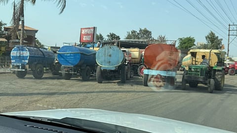 Indore : बायपास पर टैंकरों की अवैध मंडी, भूजल दोहन से गहराया जल संकट
