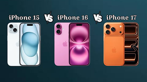 iPhone 15 vs iPhone 16 vs iPhone 17 perfect for You