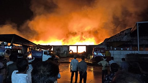 Jabalpur Logistics Park Fire