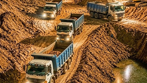 Crackdown on Sand Smuggling in Nagpur: Case Registered Against 'Kallu Khan Gang' Under MCOCA; Racket Operated via WhatsApp Network