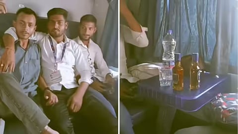 Indian Railways has sought details and initiated a probe after a viral video showed people with liquor bottles inside a 3AC coach.
