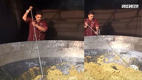 chef vishnu manohar makes 3000 kg tarri poha nagpur world record