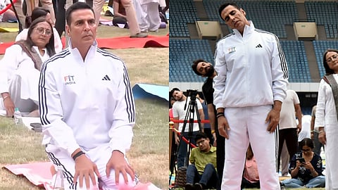 Akshay Kumar International Yoga Day Celebration Fitness Inspiration