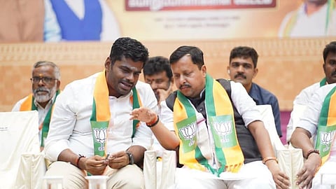 Annamalai BJP Chief Nitin Nabin