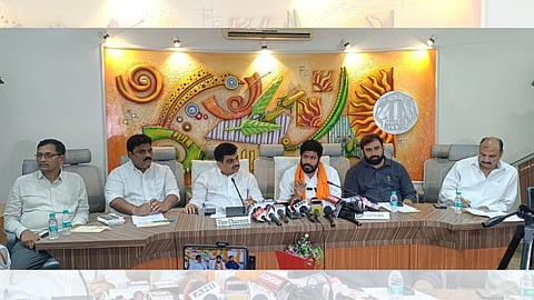 Bachchu Kadu At Press Conference Amravati