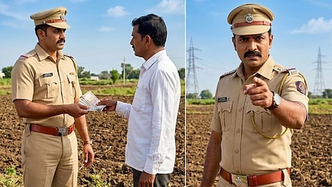Beed Nekanur Police Station ACB Trap