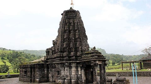 Bhimashankar Jyotirlinga Temple in Maharashtra, where online registration has been made mandatory for devotees and VIP or recommendation-based entry has been discontinued