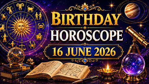 Birthday Horoscope For 16 June 2026