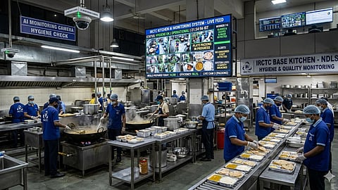 AI will now monitor food round-the-clock and Indian raliway IRCTC AI Monitoring