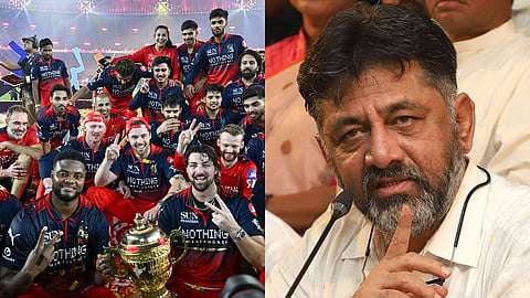 DK Shivkumar Political Bias Allegation rcb win