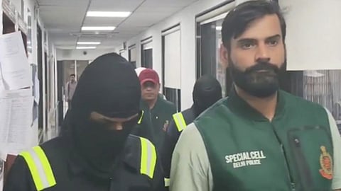 Four ISI operatives produced before Patiala House Court under tight security; they had hatched a terrifying plot to rock Delhi and Mumbai.