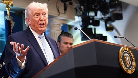 Trump's major revelation: Granted a reprieve to Iran at Pakistan's request; 100 million barrels of oil moved out of Hormuz.