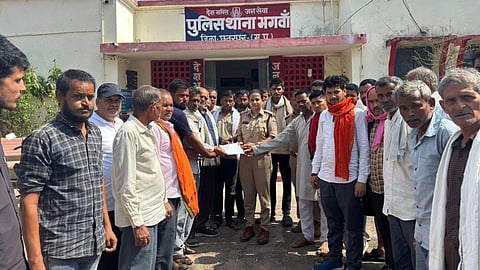 ghuwara-garhi-temple-theft-villagers-resentment-towards-the-police-administration