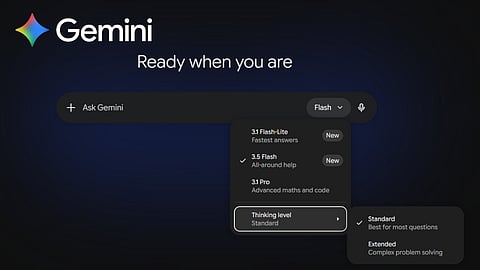 Google Gemini New Thinking Modes or Extended Thinking