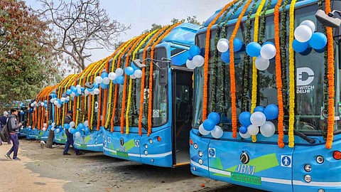 Great news for Noida residents! CM Yogi launches 34 electric buses; getting to Jewar Airport will now be incredibly easy.