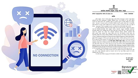 Jaipur Internet Shutdown for 24 hours JDA proposed action.