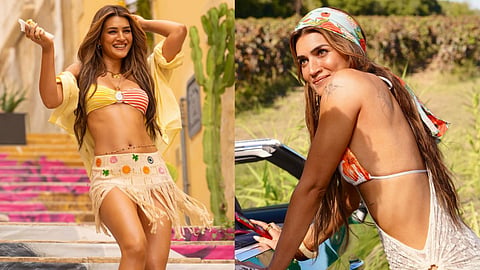 Kriti Sanon Cocktail 2 Glamorous Look, Ellie Character Style Shahid Kapoor Rashmika Mandanna Film update