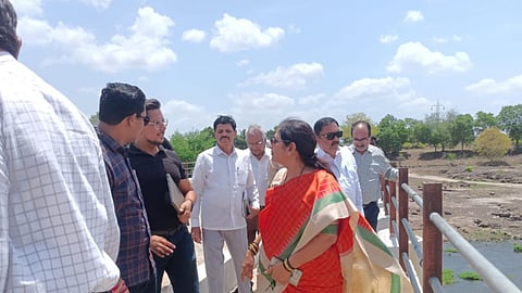 MLA Seema Hire Inspects Sinhastha Kumbh Mela Preparation In Nashik