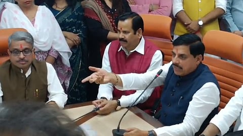 MP BJP Office Celebration After Rajya Sabha Election Result