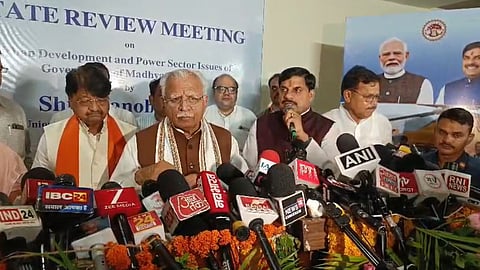 Union Minister Manohar Lal Khattar and CM Mohan Yadav hold key review meeting in Ujjain