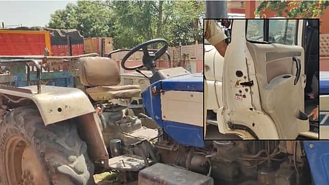 morena-rto-team-attack-nh-44-incident-without-number-tractor-hit-si-car