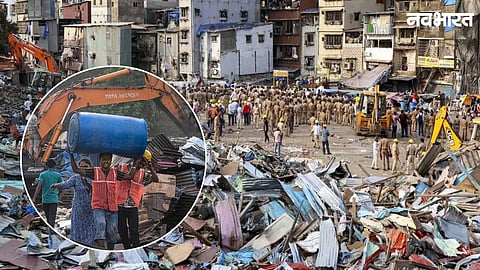 BMC demolished 150 illegal structures in Amar Nagar and Khindipada to speed up the Goregaon-Mulund Link Road (GMLR) project. Another 234 will be removed next week.