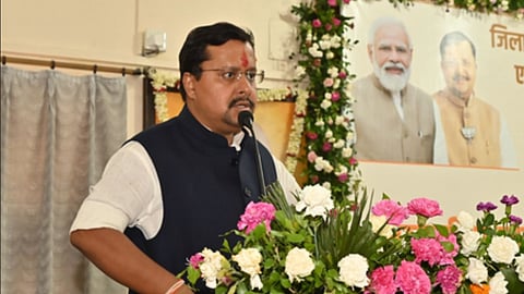 National General Secretary Nitin Nabin calls for strengthening the organization down to the booth level.