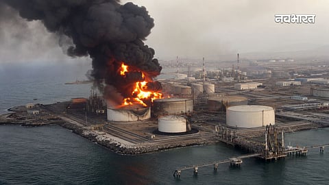Major drone attack on Oman oil terminal halts crude oil loading; Trump issues direct 'war' warning to Iran!