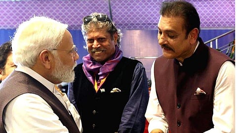 PM Modi made history by surpassing the Nehru era, drawing lavish praise from Ravi Shastri.