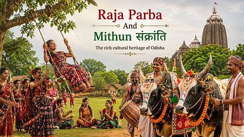 Raja Parba And Mithun Sankranti Importance