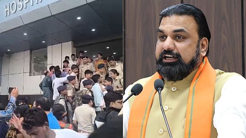 Samrat Choudhary on Prasad Hospital Fire compensation
