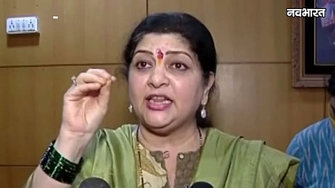 sharmila thackeray slams bjp government over inflation chipi airport party splitting