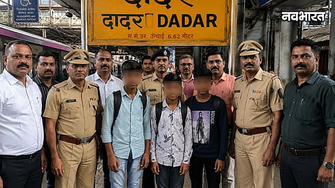 Three Missing Teenagers Rescued From Dadar Railway Station By Shevur Police