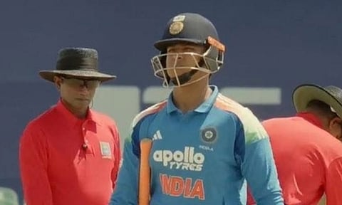 Made waves in the IPL but flopped in Sri Lanka; Vaibhav Suryavanshi's debut was a failure—he returned to the pavilion after scoring 14 runs