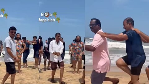 ncp councillors goa dance video viral nanded mlc election