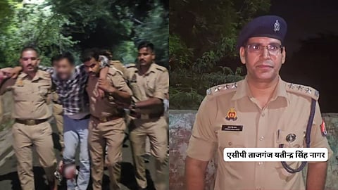 Agra Firing Case Solved Former Councillor Among Three Arrested Police Encounter