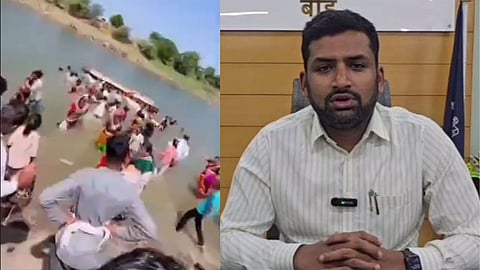 beed godavari river boat accident one woman dead Collector investigation ordered