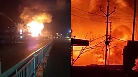Bhopal Firecracker Shop Fire