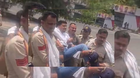 Bhopal Nsui Protest