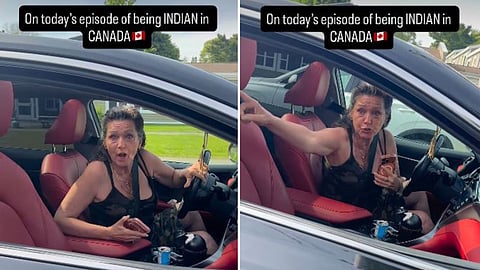 A video showing an Indian man facing alleged racist remarks in Canada has gone viral, drawing widespread condemnation on social media.