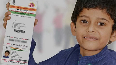 Children must update their Aadhaar biometrics at ages 5 and 15 to avoid issues with authentication and government services.