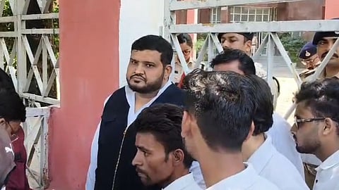 Congress protest outside Election Commission
